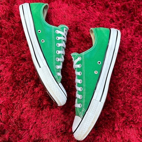 Converse Other - Converse Chuck Taylor All Stars Kelly Green Men’s 10 Women’s 12 Low Top Classic